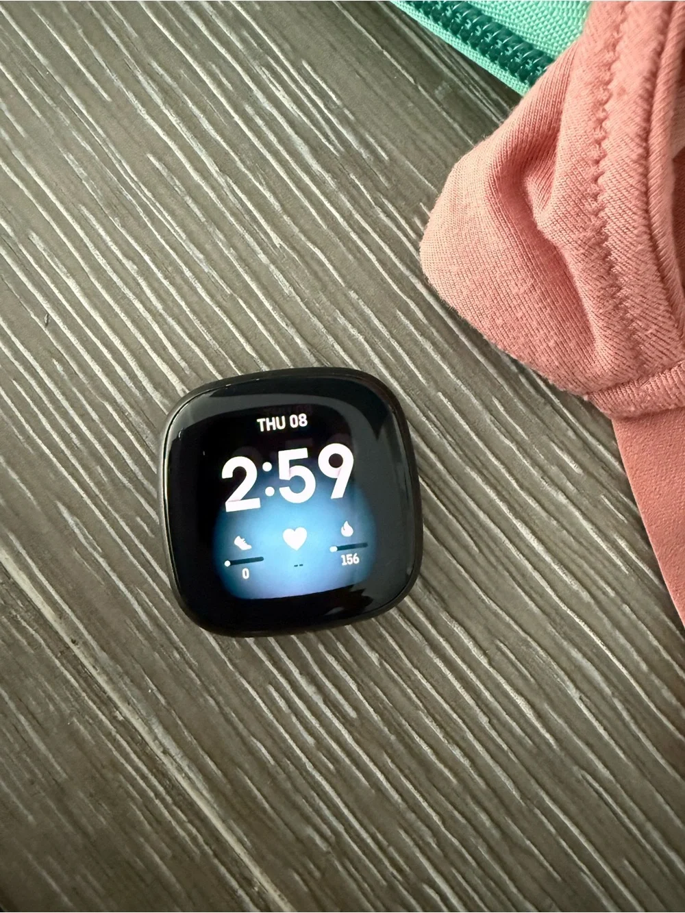 Fitbit Versa3 With Grey Band